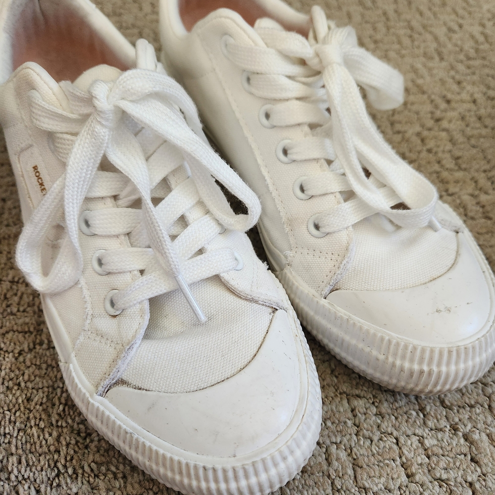 Rocket Dog Women's White Sneakers - Picture 6 of 7